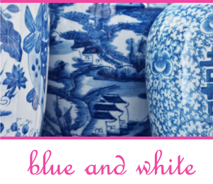 Blue and White Bash: Kitchen Sneak Peek